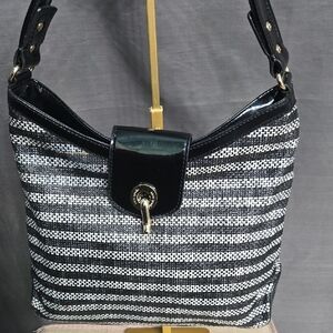 Kate Spade Black and White Shoulder Bag